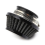 Filtro de ar universal 38 mm para motocicleta preto 2