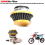 Filtro de ar universal 38 mm para motocicleta dourado 3