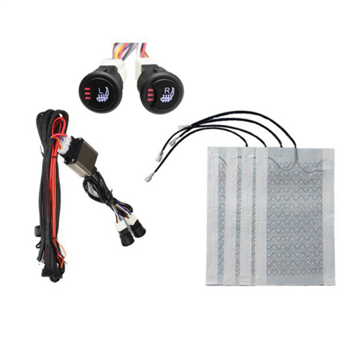 Universal Built-in Car Seat Heater Kit Fit 2 Seats 1
