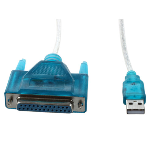 USB to Printer DB25 25-Pin Parallel Port Cable Adapter 2