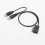 Cabo Slimline USB 2.0 para 6+7 de 13 pinos com USB 2.0 externo 3
