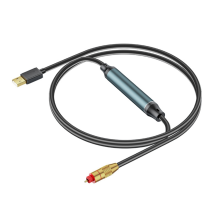 USB naar Optische Audio Adapter USB-A naar Glasvezel-audio SPDIF-poort