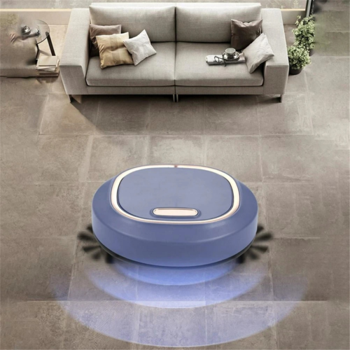 USB Wireless Vacuum Cleaner Robot Household Cleaning Robot Blue 1