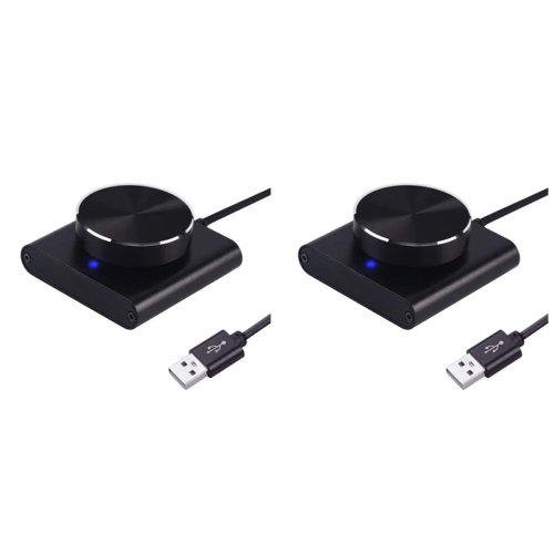 USB Volume Control Lossless Computer Speaker Volume Controller Knob on ...