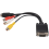 Adaptador VGA para TV Cabo de saída S-Video para vídeo de PC 1
