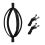 Volleyball Training Aid, Volleyball Spike Hitting Serving Trainer 2