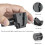 V-Mount Battery Adapter with Clamp for Mounting to Light Stand Tripod 2