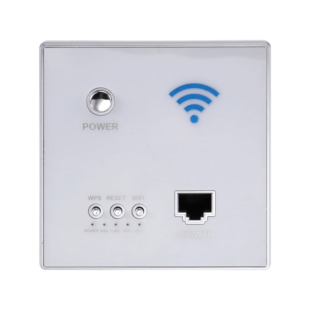 Wall Embedded Wireless Wifi Ap Router Socket Electric Wall Sockets 4712849769227