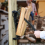 Wall Mounted Log Splitter Hand Log Splitter for Camping 4