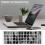 Cobertura adesiva para teclado Azerty francês com letras brancas e capa preta, para notebook/PC 4