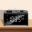 Despertador Bluetooth com instrumento de sono de ruído branco preto 2