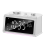 White Noise Sleep Instrument Bluetooth Alarm Clock White 1