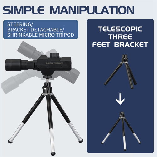 WiFi Digital Telescope 70X Large Aperture Objective Lens 2