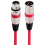 Cabo XLR 3 pinos XLR macho/fêmea painel azul 2