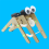 Wooden Walking Spider Robot Spider Robot DIY Assemble Model 6