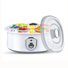 Iogurteira com 7 potes de vidro Iogurteira elétrica Plug UK