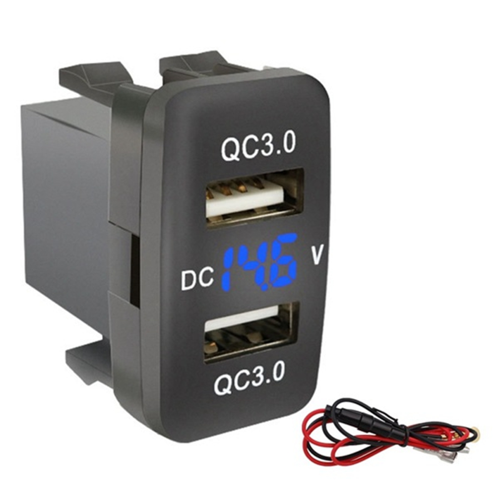 Car Dual Usb3.0 Fast Charge Car Charger For 4712664172462