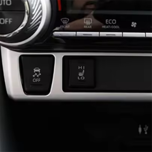 Car Central Control Seat Heat Button Cover 2