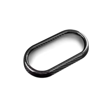 Adesivo de acabamento para porta-copos de água no console central do carro para MINI