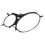 Acabamento para lentes de faróis dianteiros de carro para Classe E W211 2