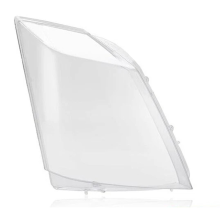 Capa de lente de farol de carro, vidro, concha direita