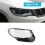(Right) Jeep Compass 20 Car Headlight Lens Cover Front Light Shell 2