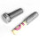 (2) Multifunctional Metal Screw Shape Secret Stash Pill Box Safe Storage Container 4