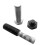 (2) Multifunctional Metal Screw Shape Secret Stash Pill Box Safe Storage Container 2