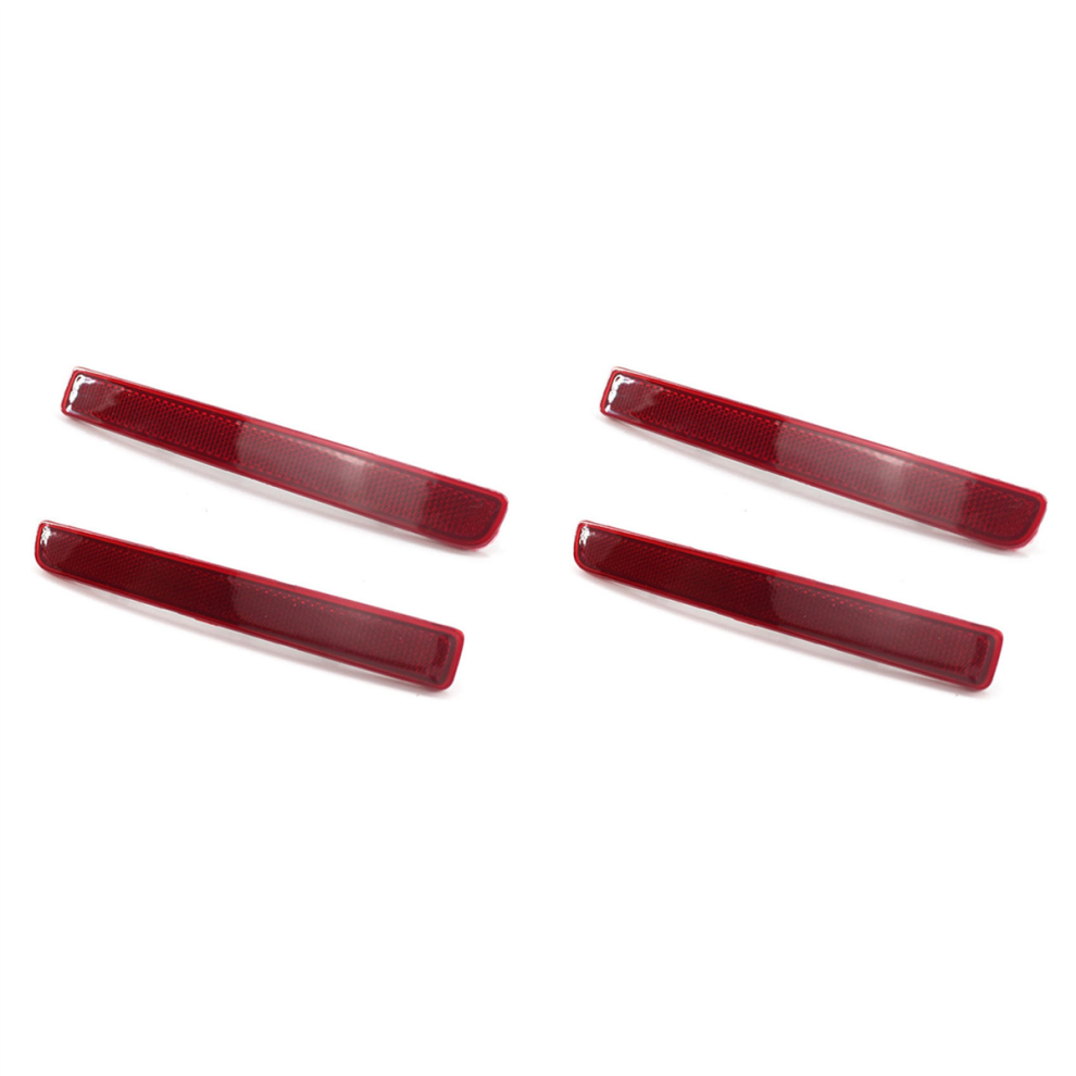 Car Lens Rear Bumper Corner Reflector For Red/Light 4714171587937