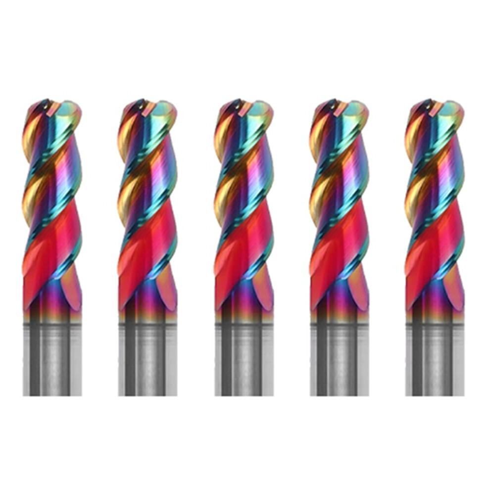 Carbide Corner Radius End Mill Coated 3 Flutes Tungsten Carbide 4714171592290