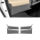 Carbon Fiber Car Inner Side Door Panel Cover Trim for 3