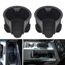 (2PCS Black) For Land Rover Discovery 5 4 Range Rover Sport Car Center Console Cup Drink Holders Water Cup Beverage Bottle Holder Lr087454