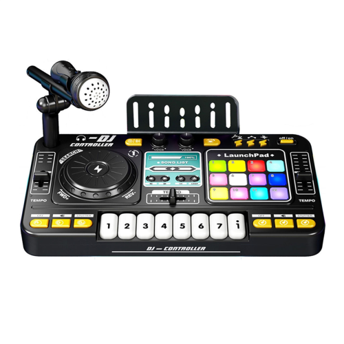 Controlador de DJ para Crianças: Misturador DJ, Órgão Eletrônico e Reprodutor DJ