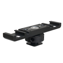 Adaptador de montagem de sapata fria, suporte de barra de extensão para câmera, B