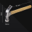 Claw Hammer Multi-Function Woodworking Wooden Handle Shock Absorption 6