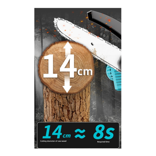Cordless Chainsaw Tool for Garden Wood Cutting for 18V Battery 2