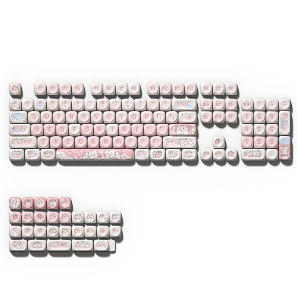 Contour 4.0 Side Engraved Keycap Pbt Translucent 130 Key 4714171554694