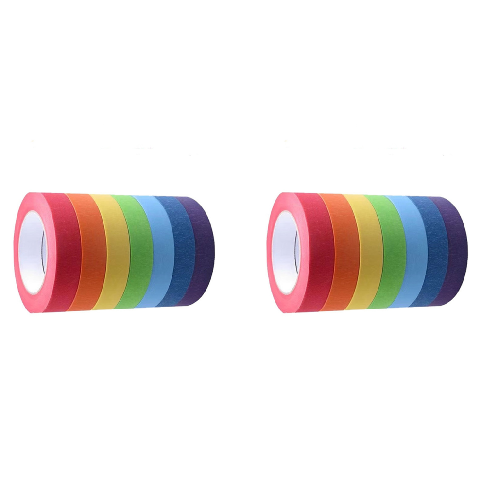 Colored Masking Tape,Colored Painters Tape For Arts And Crafts,D 4714171554205