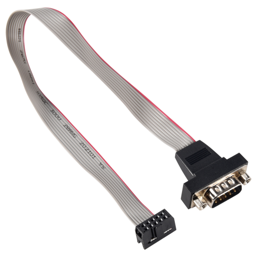 DB9 RS232 to 10 pin Ribbon Cable Connector Adapter