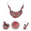 Hanging Hamster Hammock Lovely Guinea Pig Bed Decorative Chinchilla Hammock Rat Accessory 3