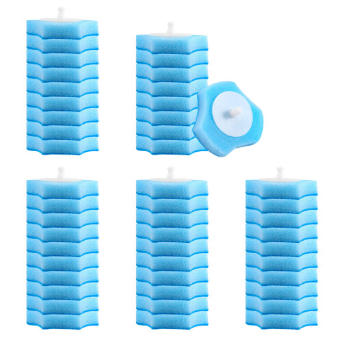 Disposable Toilet Flushable Refill Fresh Brush Flushable- 48 Refills 1
