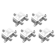 Digital 2 Way Coaxial Cable Splitter 5-2400MHz, RG6 Compatible