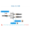 Digital 2 Way Coaxial Cable Splitter 5-2400MHz, RG6 Compatible 2