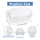 Diving Face Mask Case Scuba Mask Box Face Diving Goggle Face Mask 4
