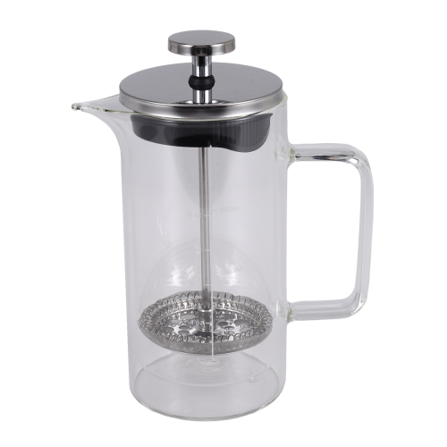 Double Layer High Borosilicate Glass Pot with Scale 2