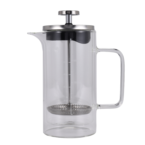 Double Layer High Borosilicate Glass Pot with Scale 1