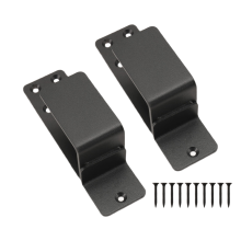 Door Brackets,2 Pack Drop Open Bar Holder for Home Security
