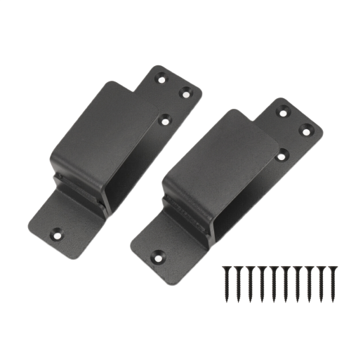 Door Brackets,2 Pack Drop Open Bar Holder for Home Security 1