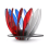 Dripper SUIREN 02 1-4 Cups Coffee Hand Drip White Red Blue 1