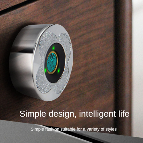 Drawer Fingerprint Lock Password Mailbox Lock Biometric Drawer Lock,A 2